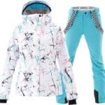 Womens Ski Set - blue