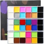 Face Body Paint Oil Palette