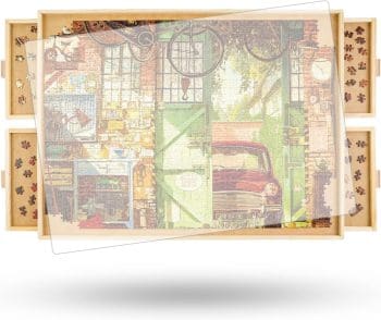 Piece Rotating Puzzle Board